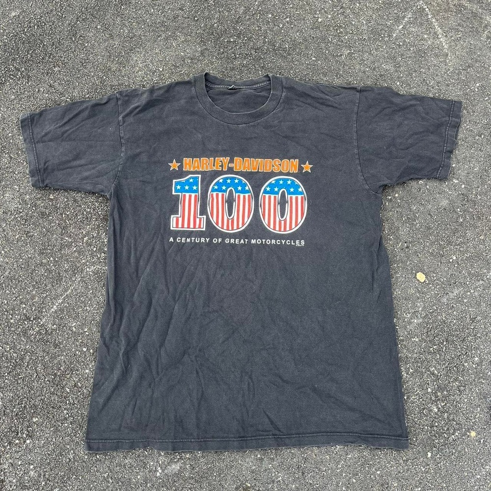 100 Year Anniversary Graphic Harley Davidson shirt size XL